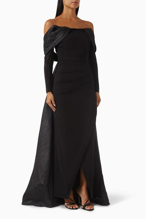 Rent ELISABETTA FRANCHI Sleeveless Pleated Flowy Dress in