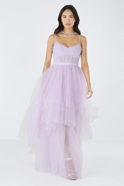 Bcbg lilac dress sale