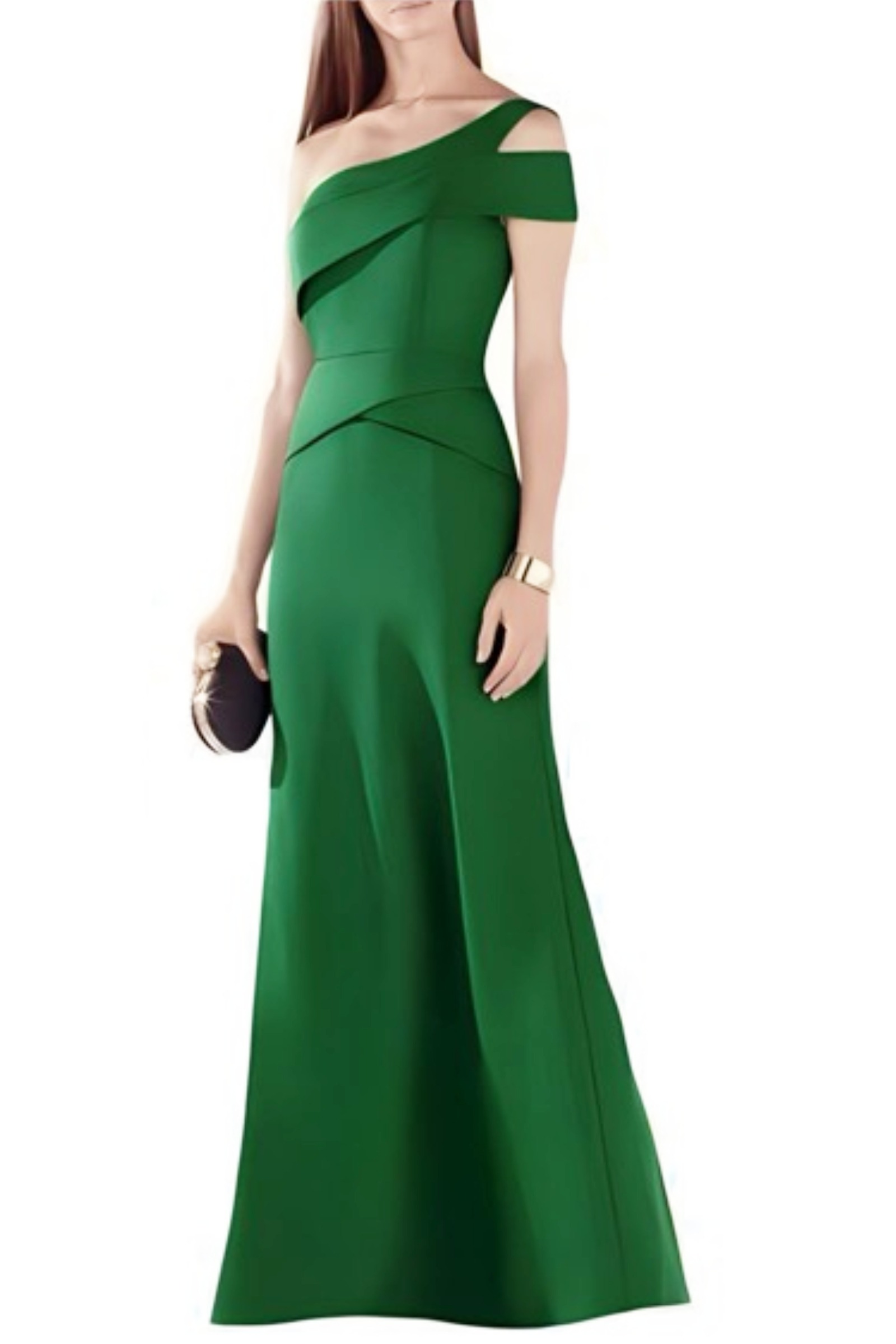 Rent BCBG MAX AZRIA Fitted One Shoulder Dress in Dubai Designer 24