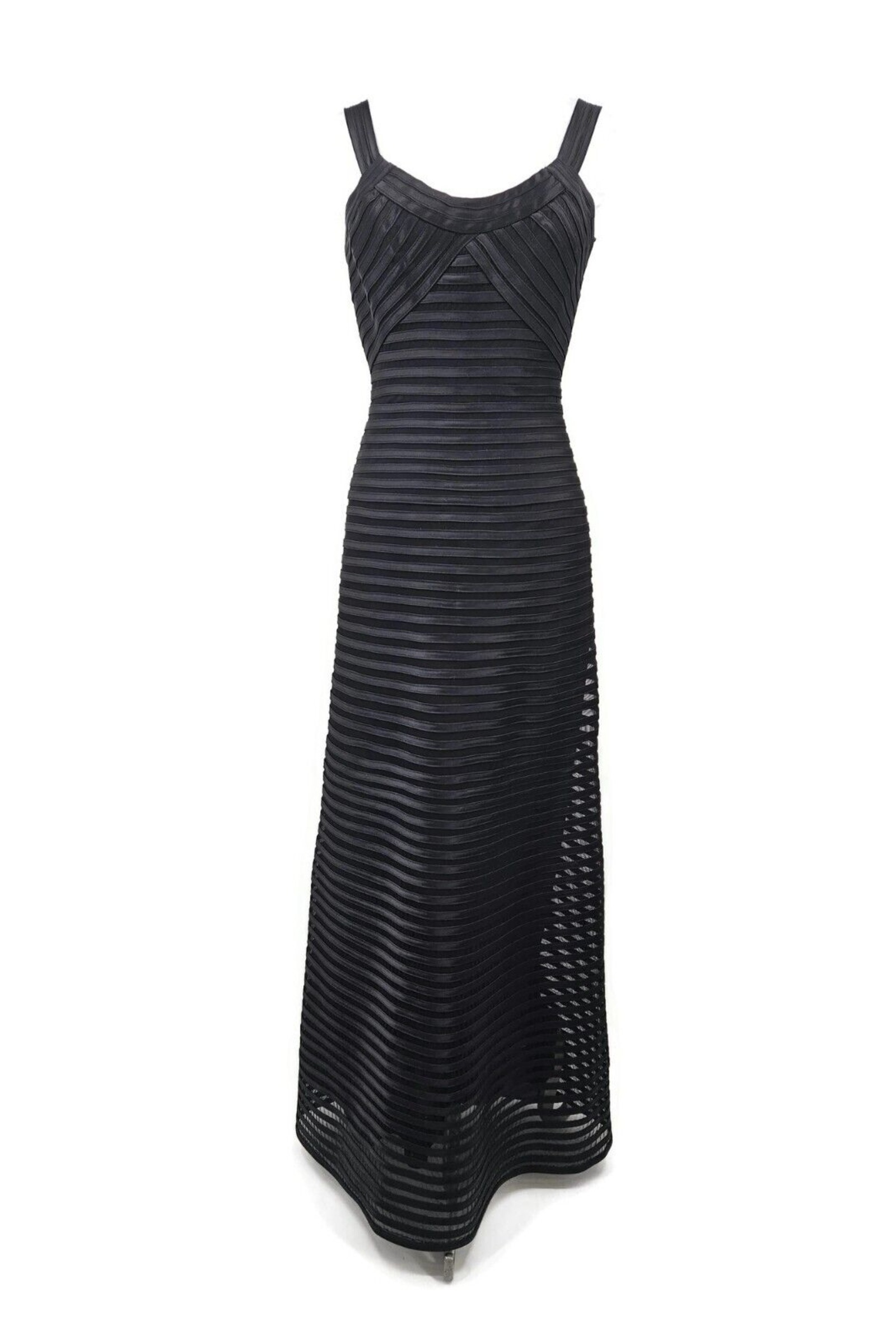 slim fit dress slacks BCBGMAXAZRIA 'Poppy' Gown – HONEY HIRE BOUTIQUE