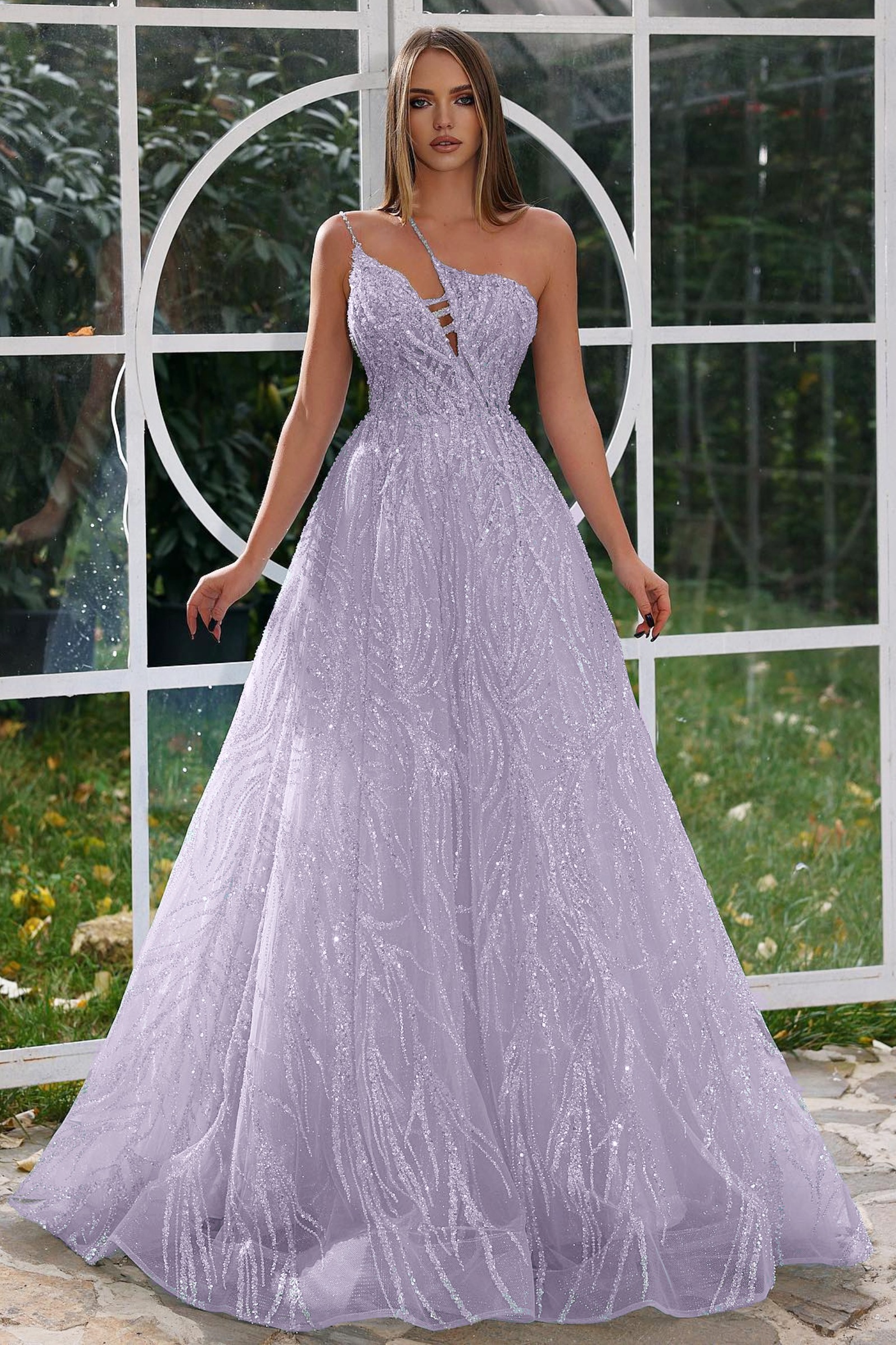 Rent CATWALK COUTURE Embellished One Shoulder Dress in Lebanon