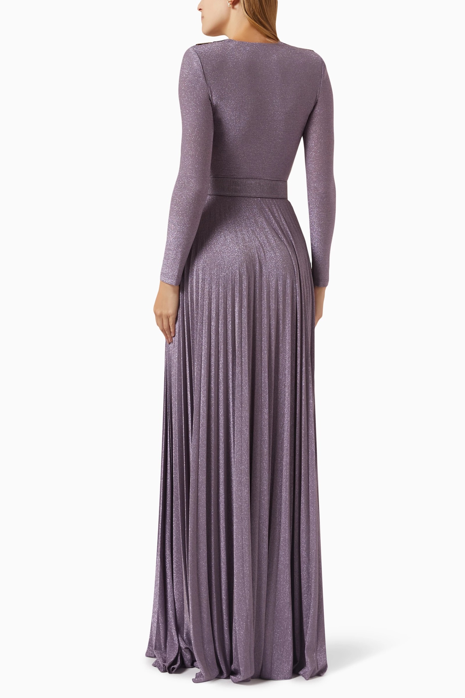 【23AW NEW】ELISABETTA FRANCHI / ダブルクレープ ワンピース 23AW NEW】ELISABETTA FRANCHI / ダブルクレープ ワンピース
