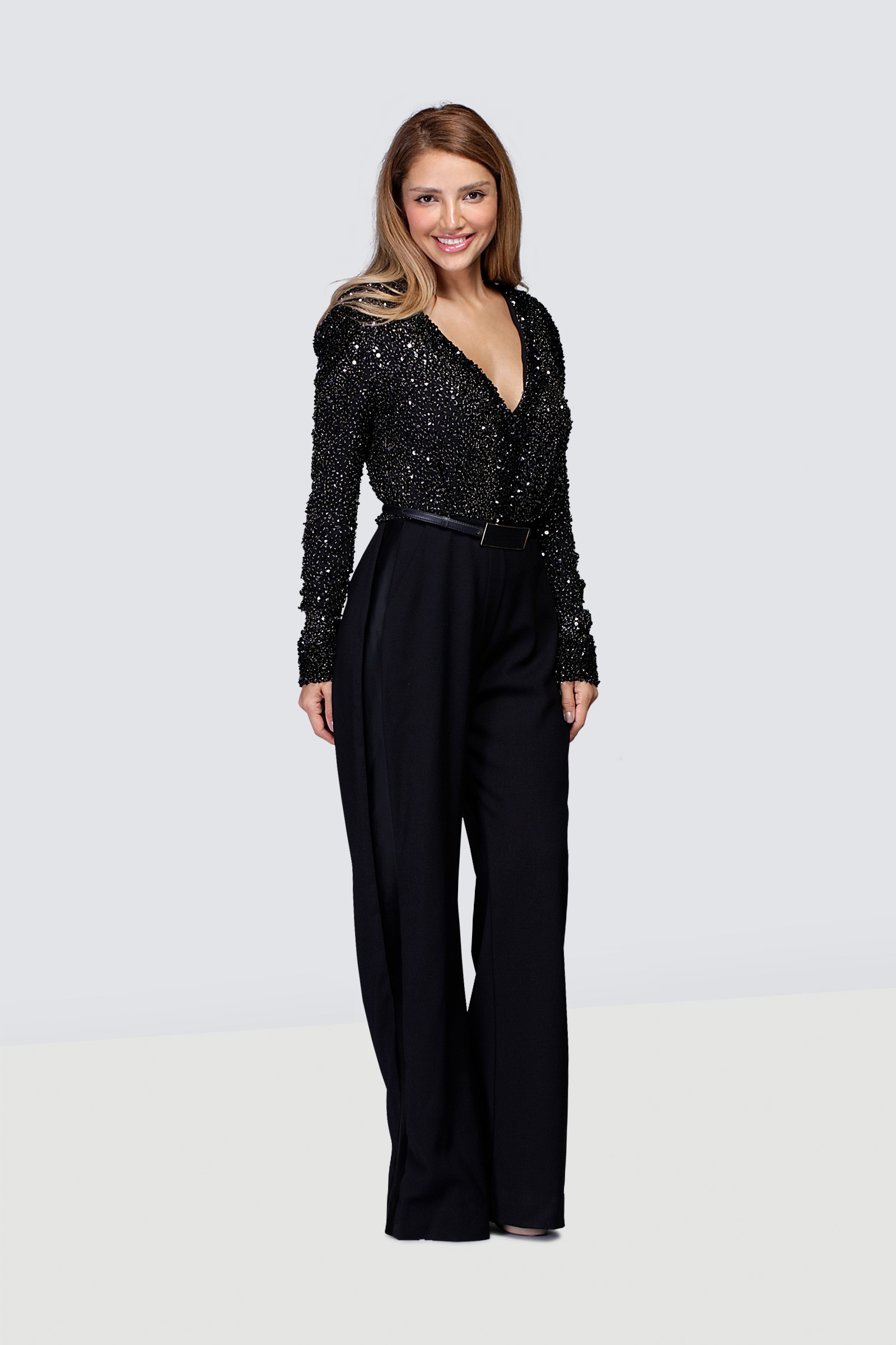 Elie saab best sale black jumpsuit