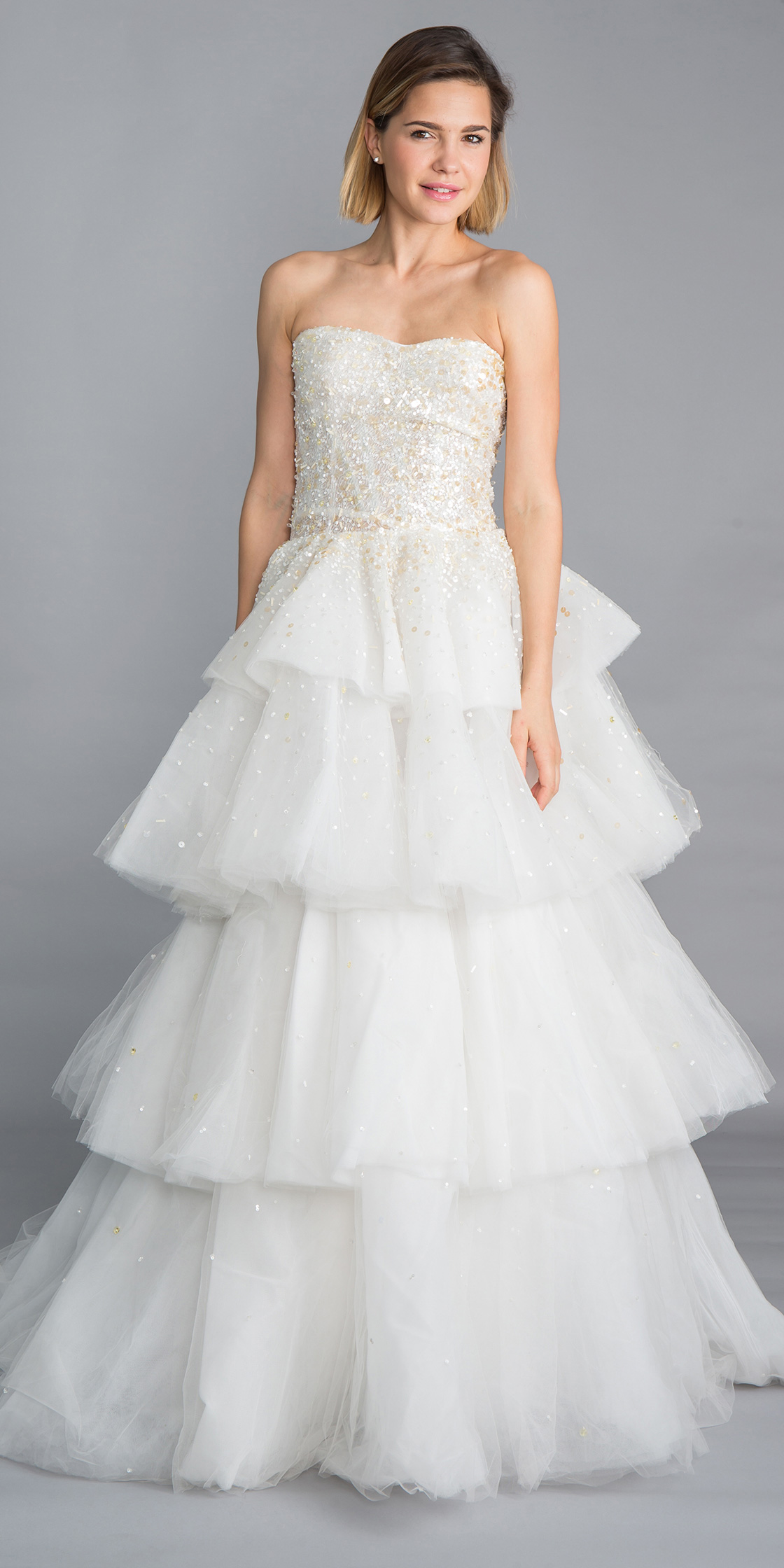 Rent Zuhair Murad Strapless Sequined Gown In Dubai Designer 24
