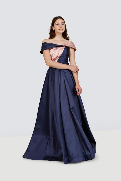 green emerald velvet dress Two Pieces Evening Dress  MAGENTA 