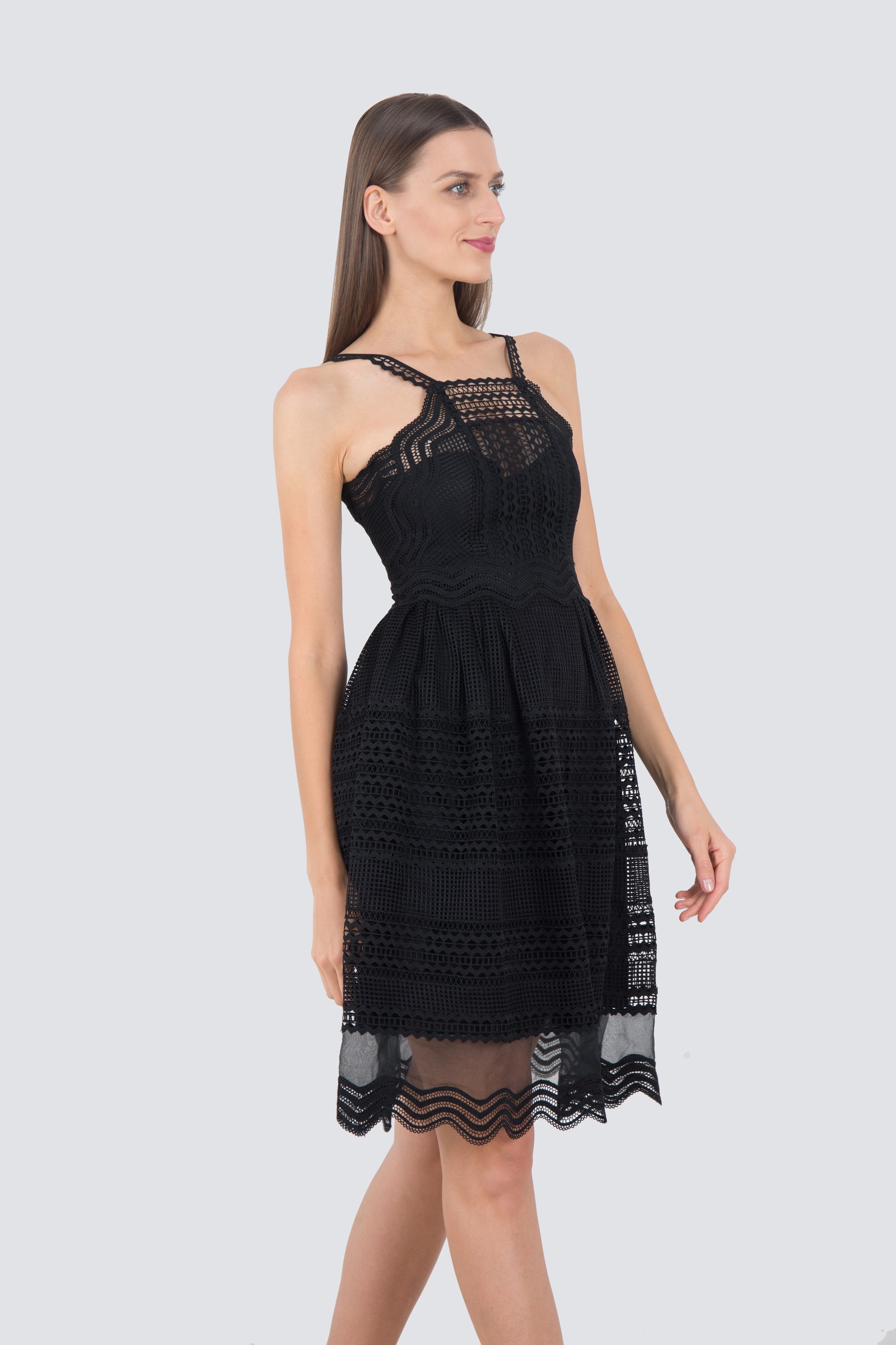 Rent JONATHAN SIMKHAI Silk Organza-trimmed Dress in Dubai - Designer 24