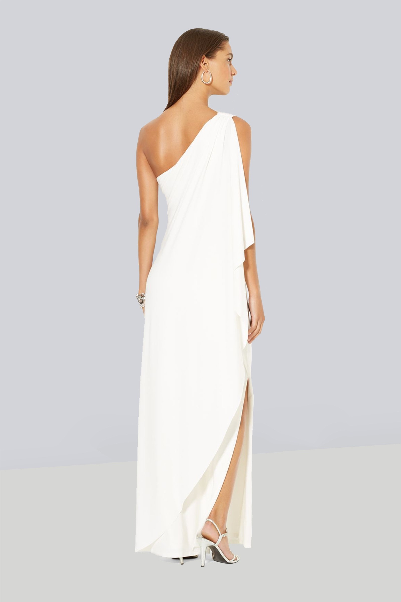 Rent LAUREN BY RALPH LAUREN One Shoulder White Dress in Lebanon - Designer  24