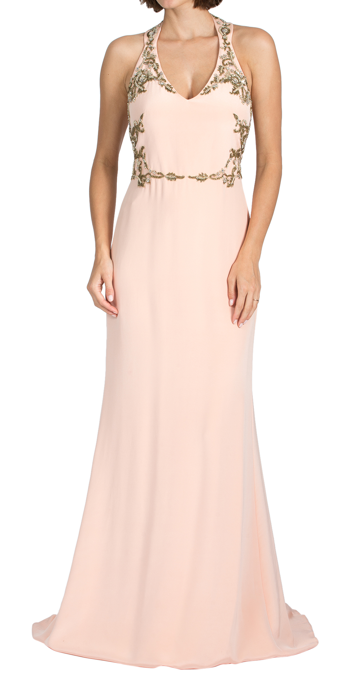 Marchesa notte outlet halter gown