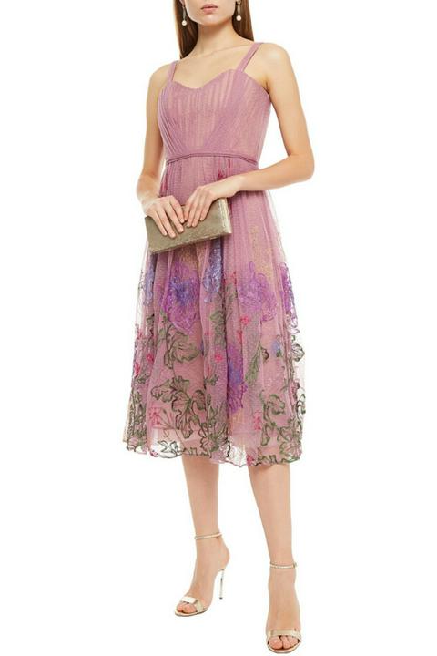 Rent ELISABETTA FRANCHI Long Sleeve Pleated Dress in Dubai