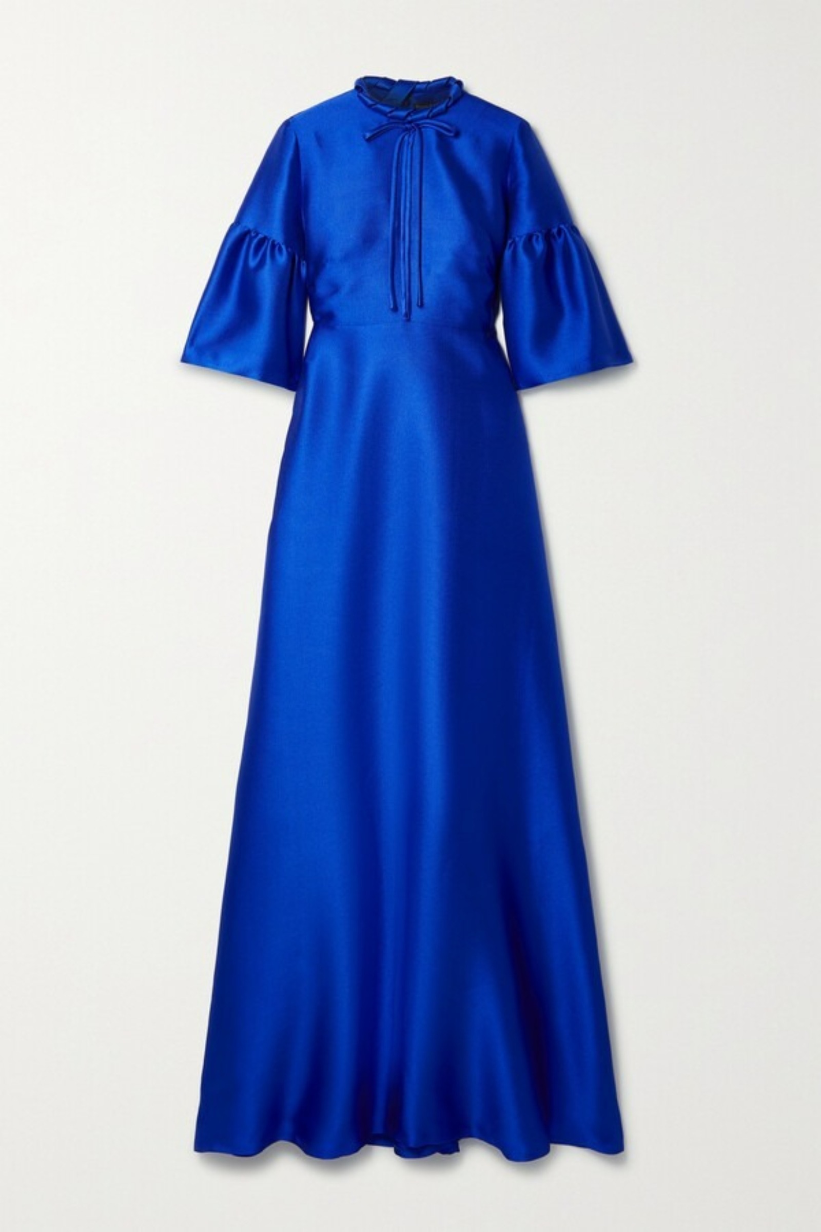 Rent REEM ACRA Tie-neck mikado-piqué gown in Dubai - Designer 24
