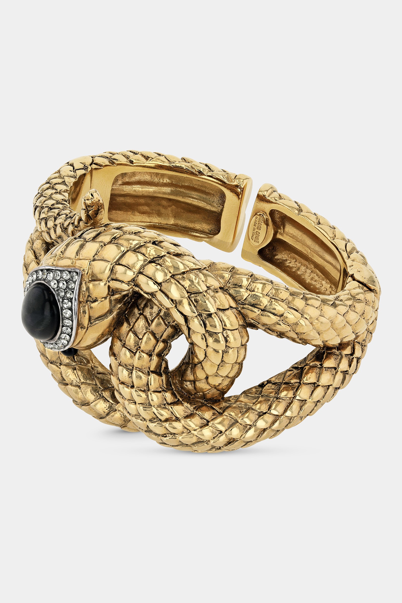 Roberto cavalli hot sale snake bracelet