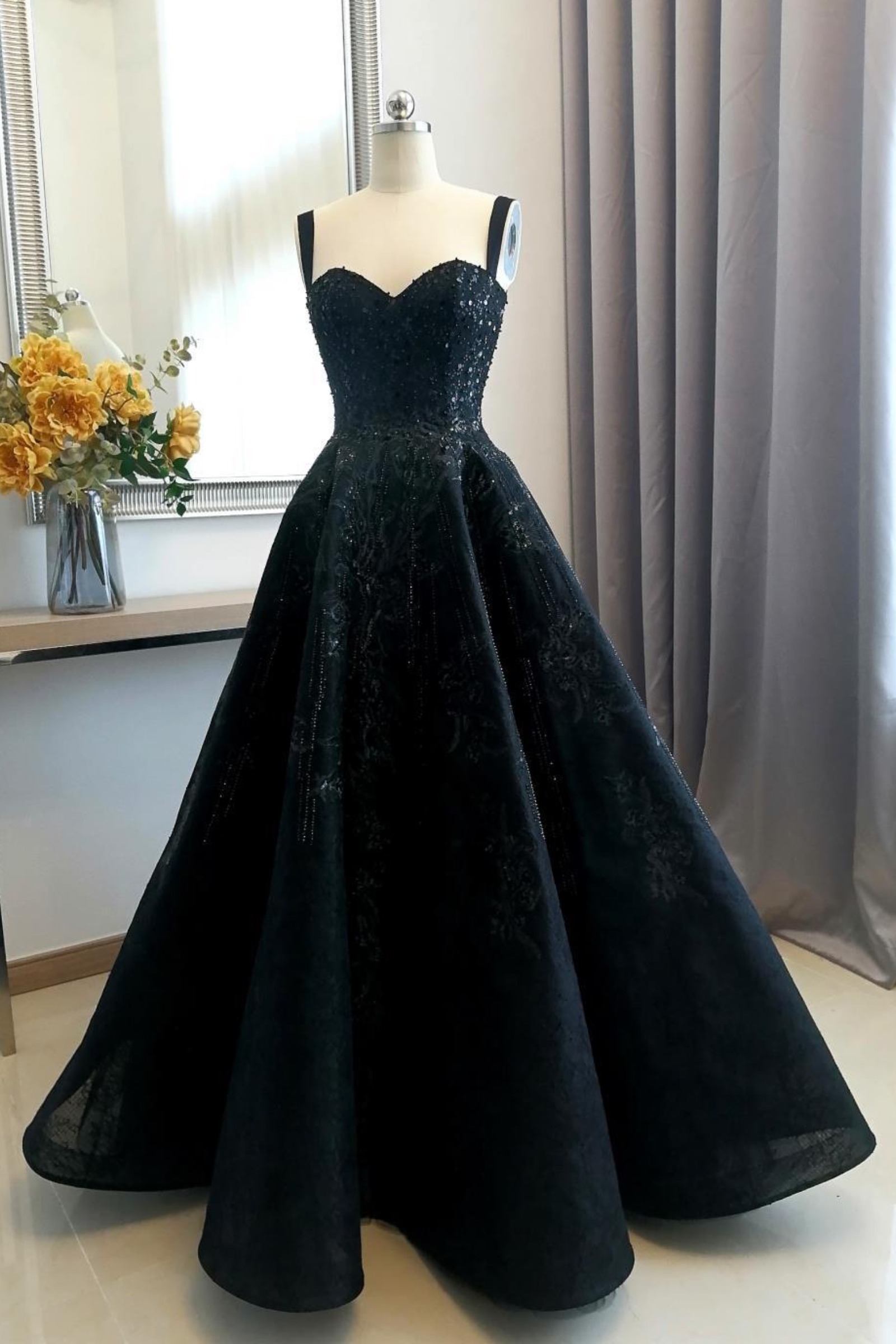 white christmas dresses Ellie Wilde Designer Glitter Prom Dress EW35013 Light Blue / 00 main image 0