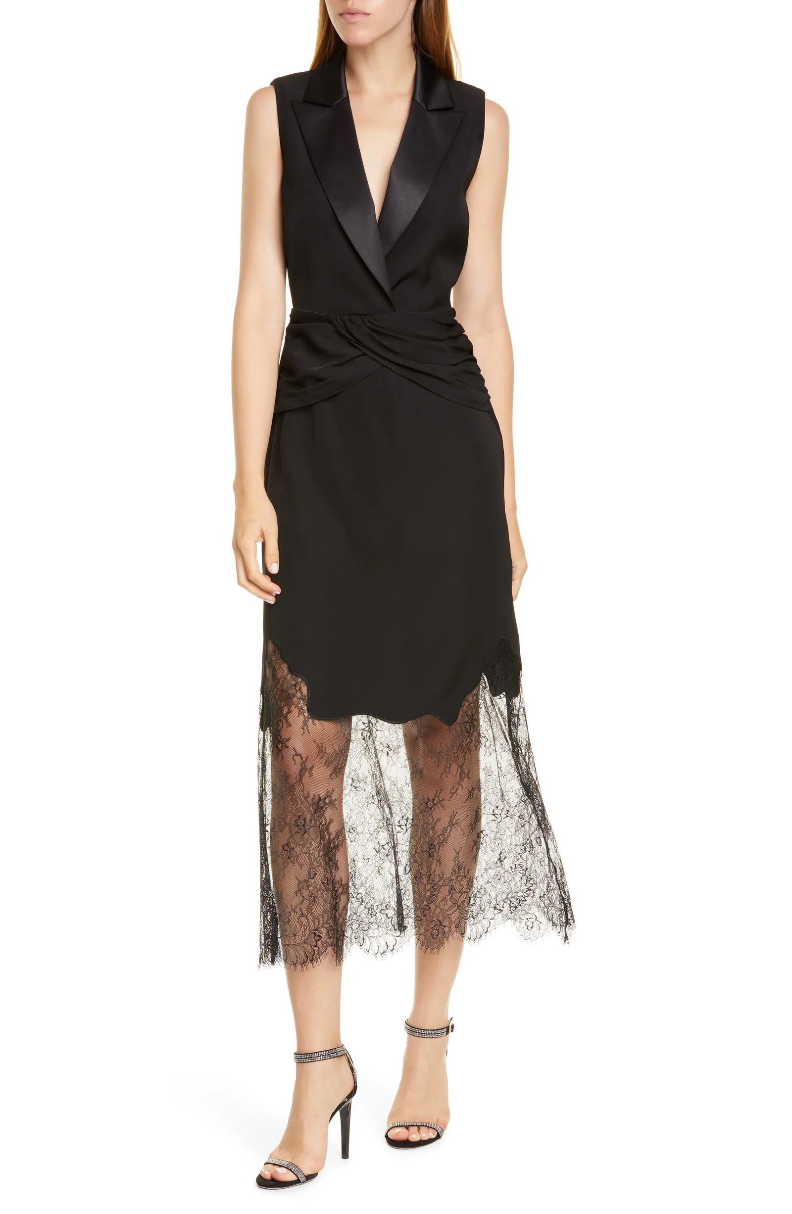 RENT Self Portrait Peony Dress (RRP £380)