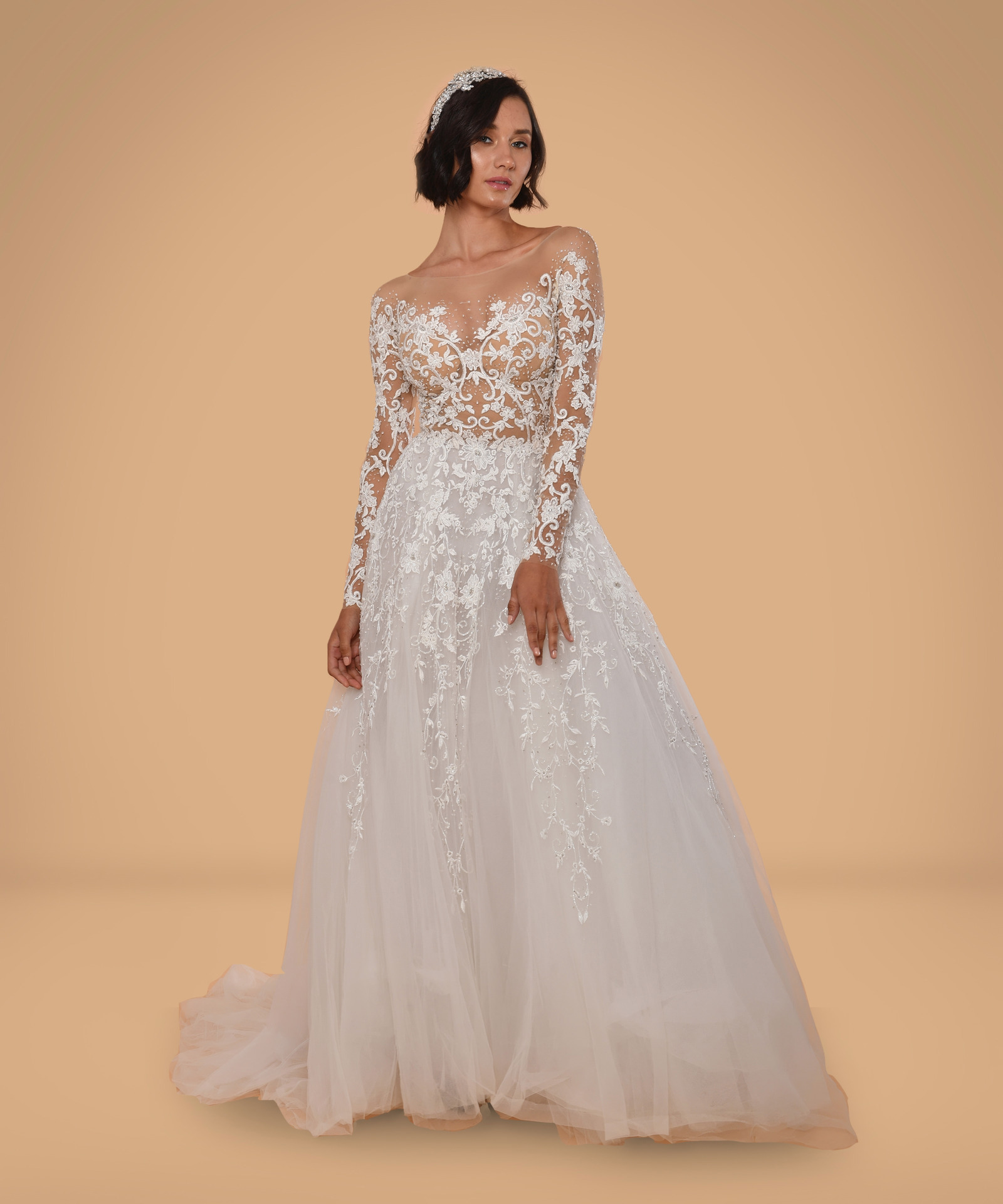 Rent Zuhair Murad Long Sleeve A Line Gown In Lebanon