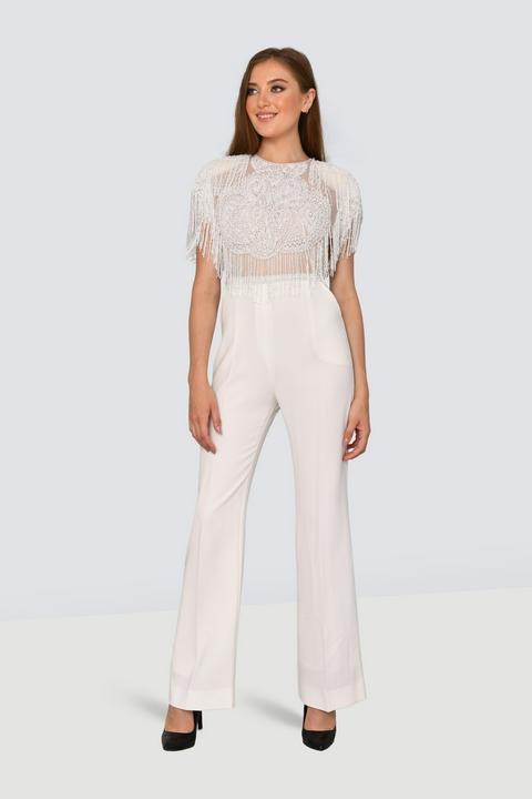 zuhair murad jumpsuit white