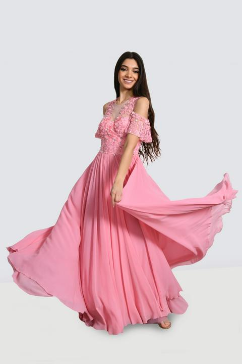 green emerald velvet dress Perfect Long Dresses Li Beirut M1141 main image 1